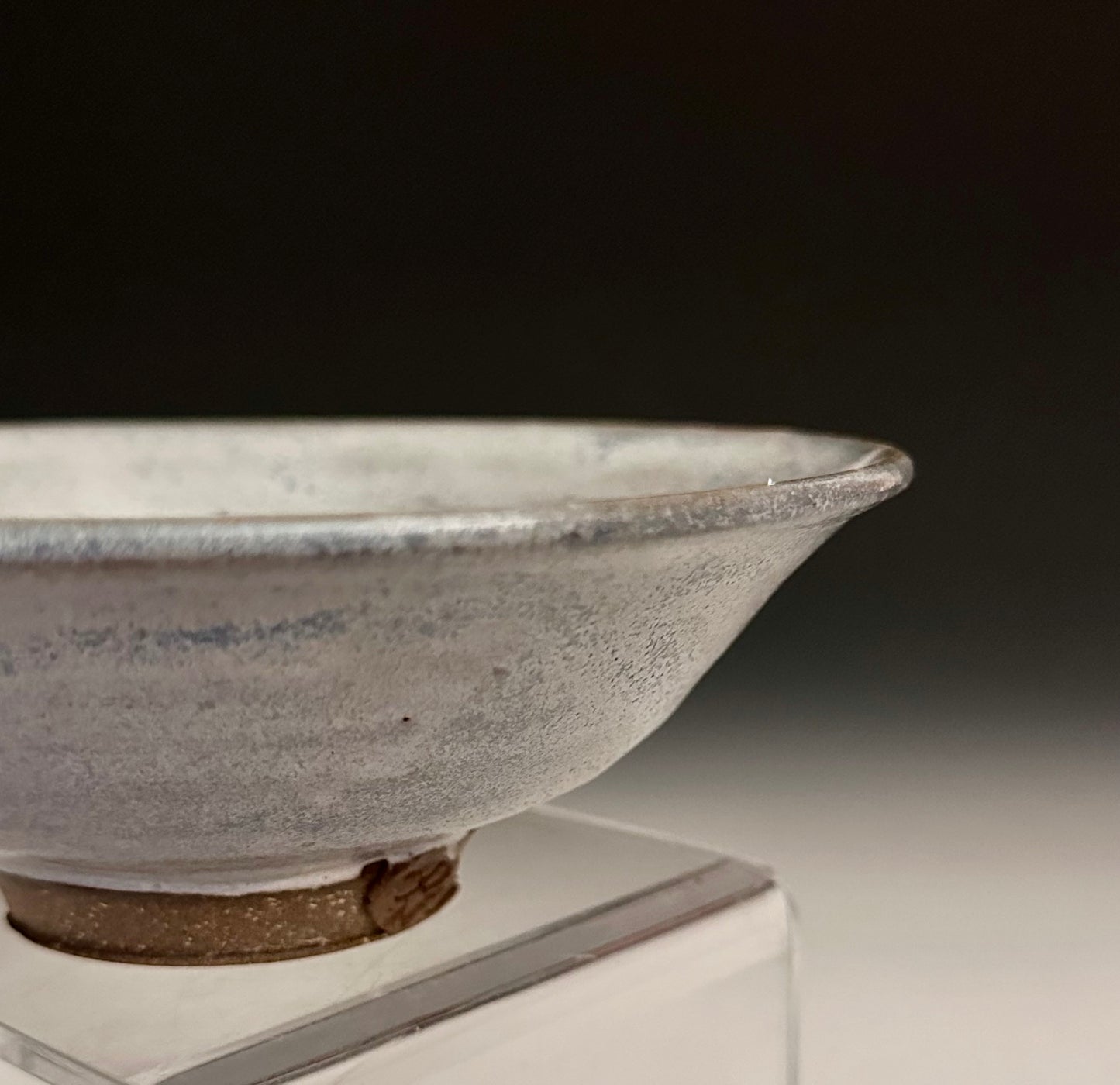 Footed Low Wide Bowl A2444