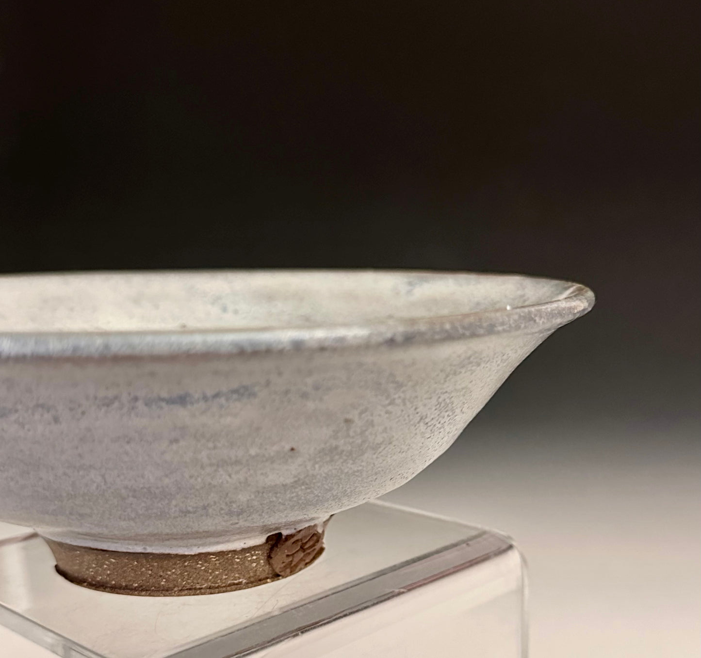 Footed Low Wide Bowl A2444