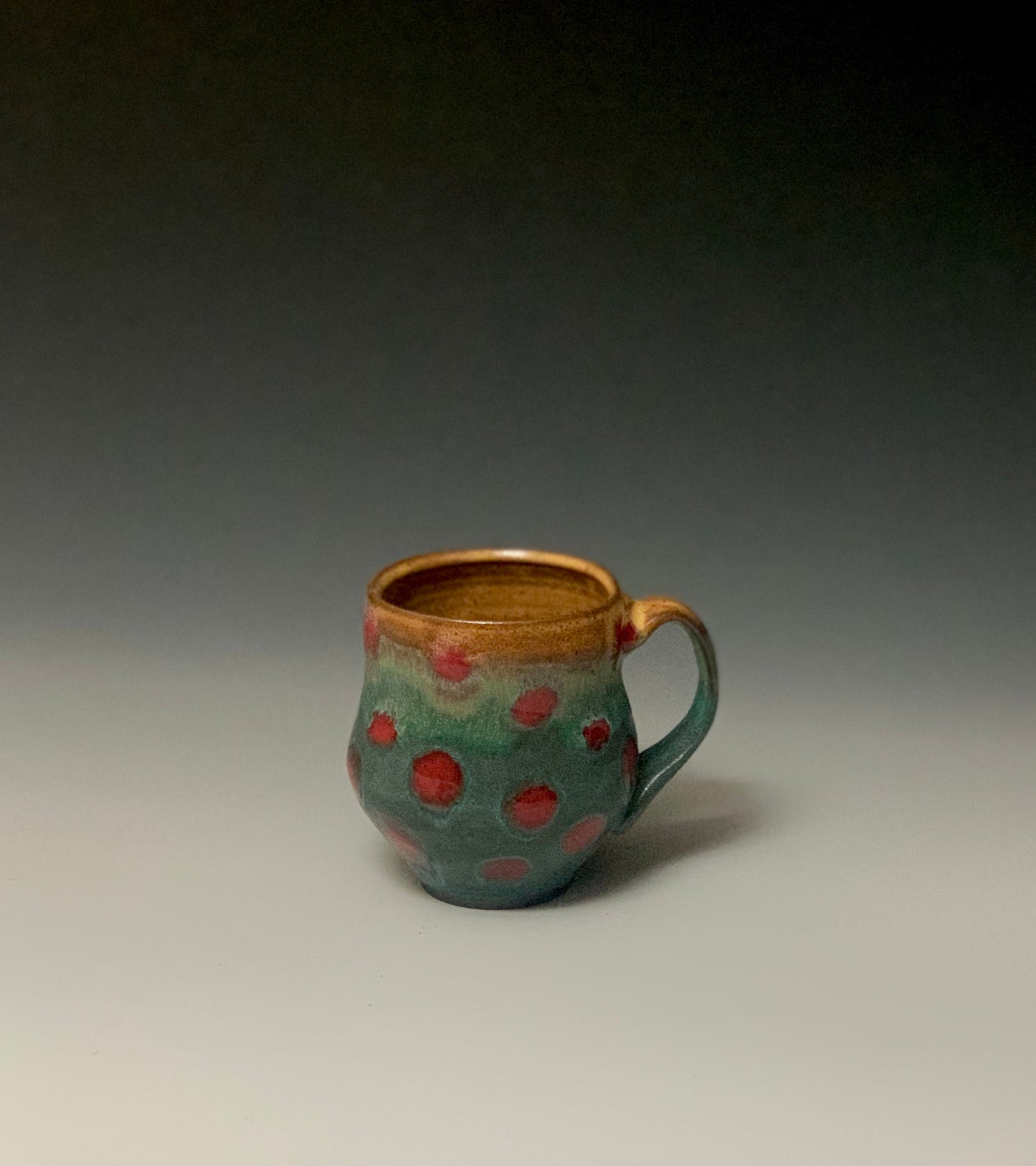 Polka Dot Yunomi Mug 11