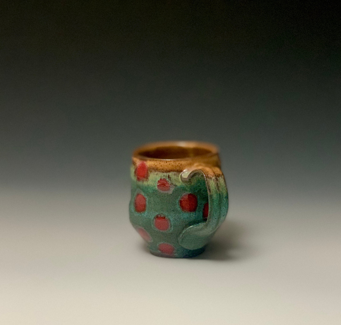 Ceramic Cup Polka Dot Yunomi Mug 14