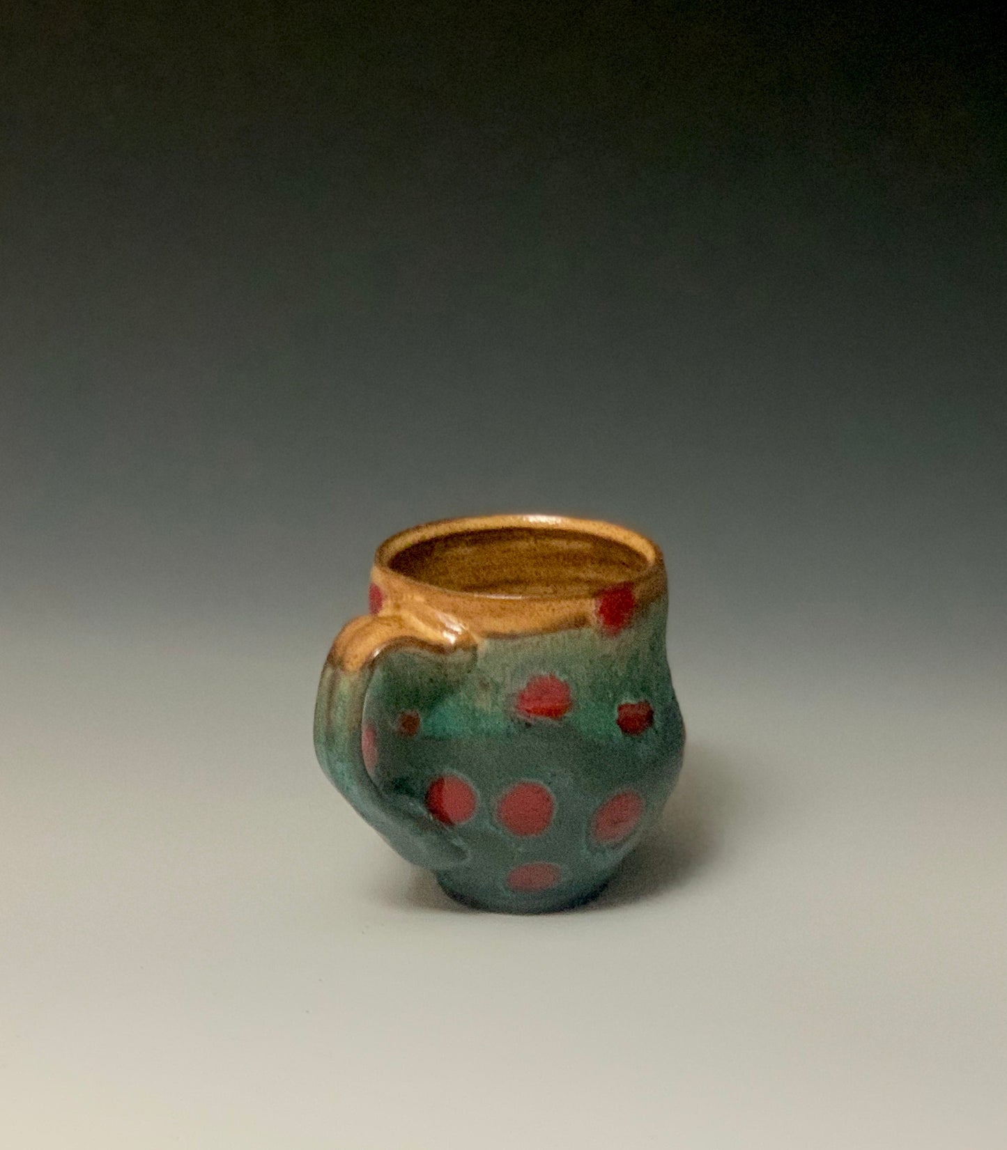 Polka Dot Yunomi Mug 11