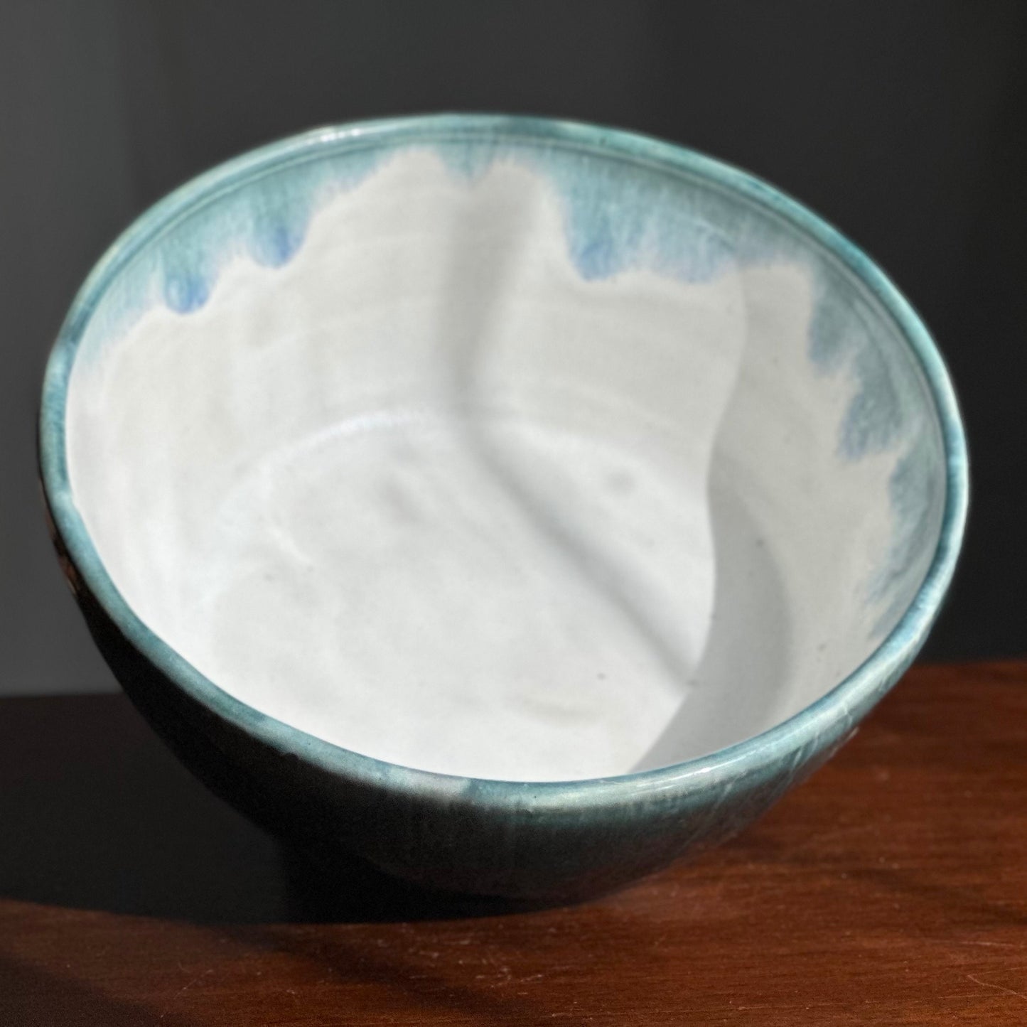 Serving Bowl Cerulean Field Bowl Blue A19