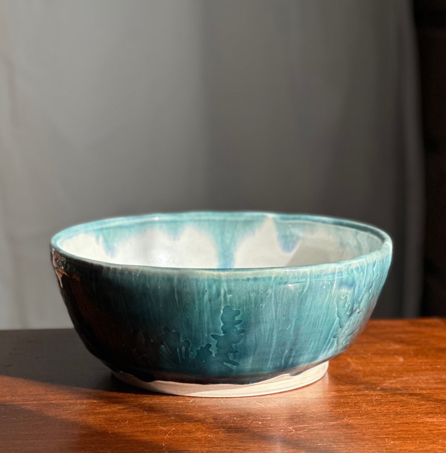 Serving Bowl Cerulean Field Bowl Blue A19