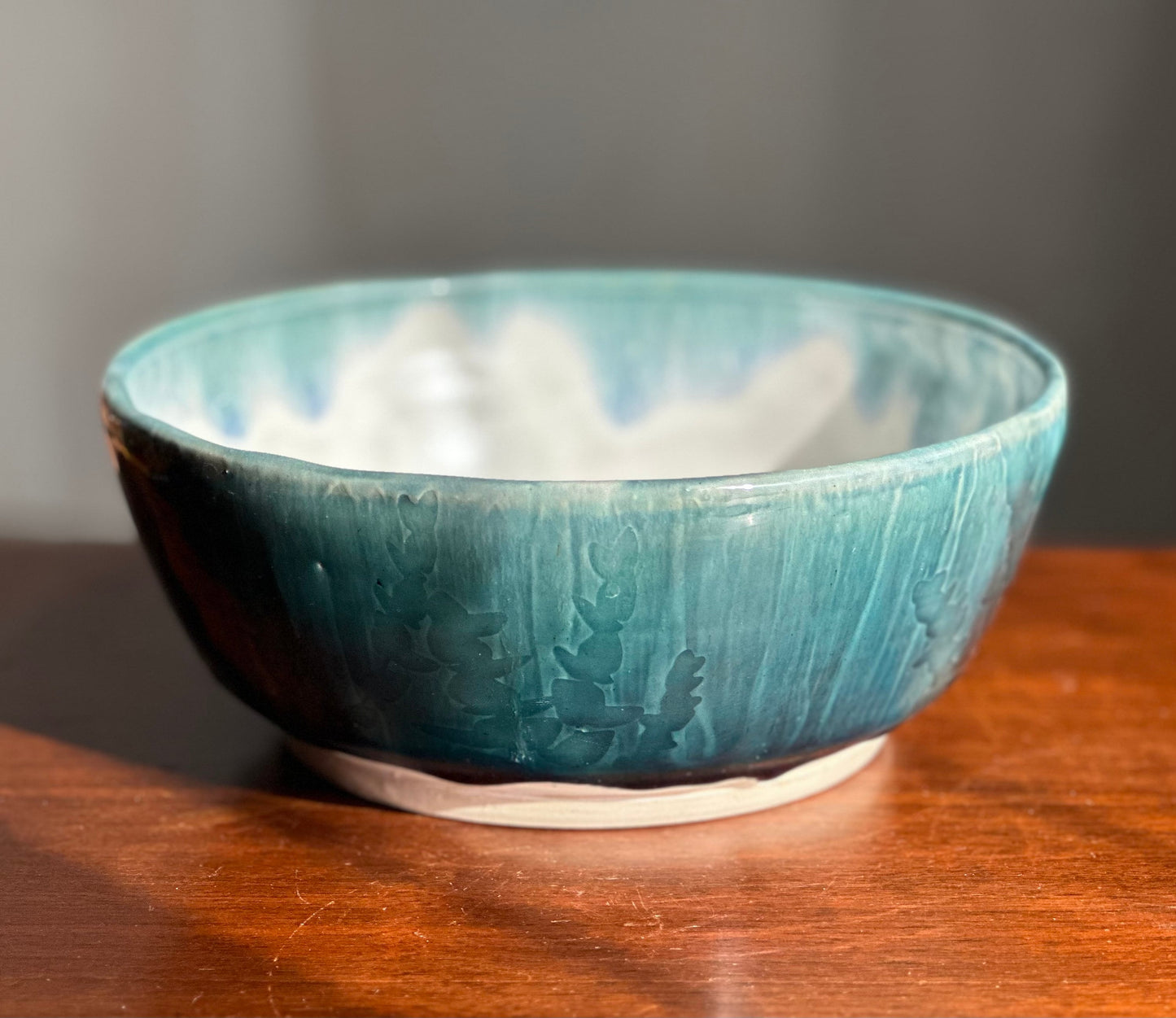 Serving Bowl Cerulean Field Bowl Blue A19