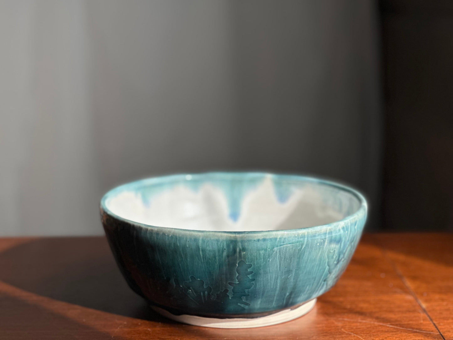 Serving Bowl Cerulean Field Bowl Blue A19