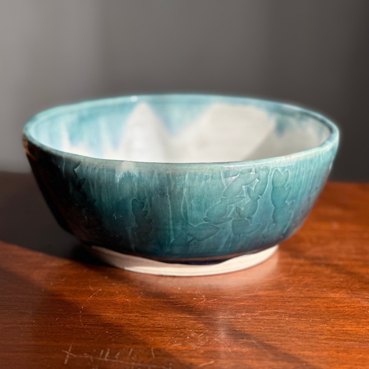 Serving Bowl Cerulean Field Bowl Blue A19