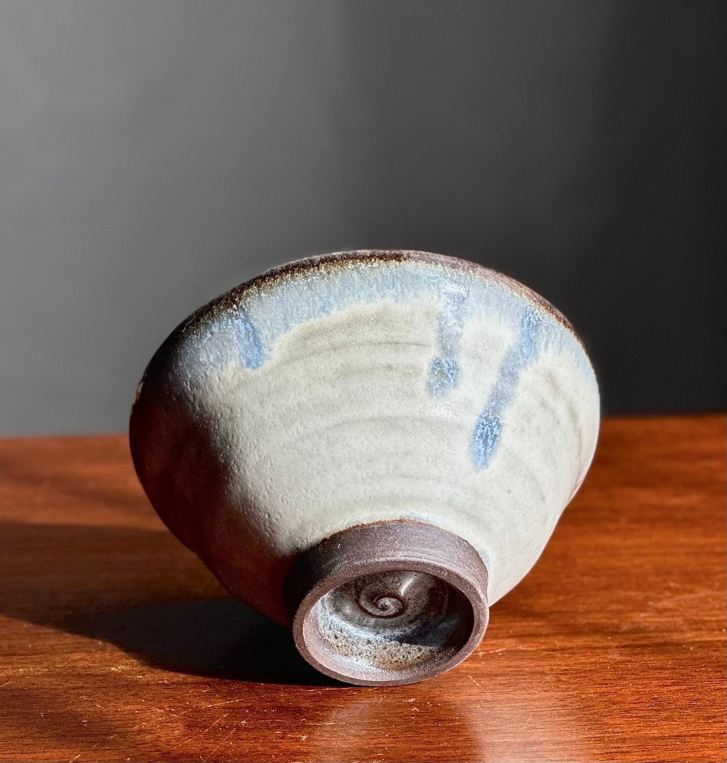 Rice Bowl Small Ceramic Blue  Bowl A70