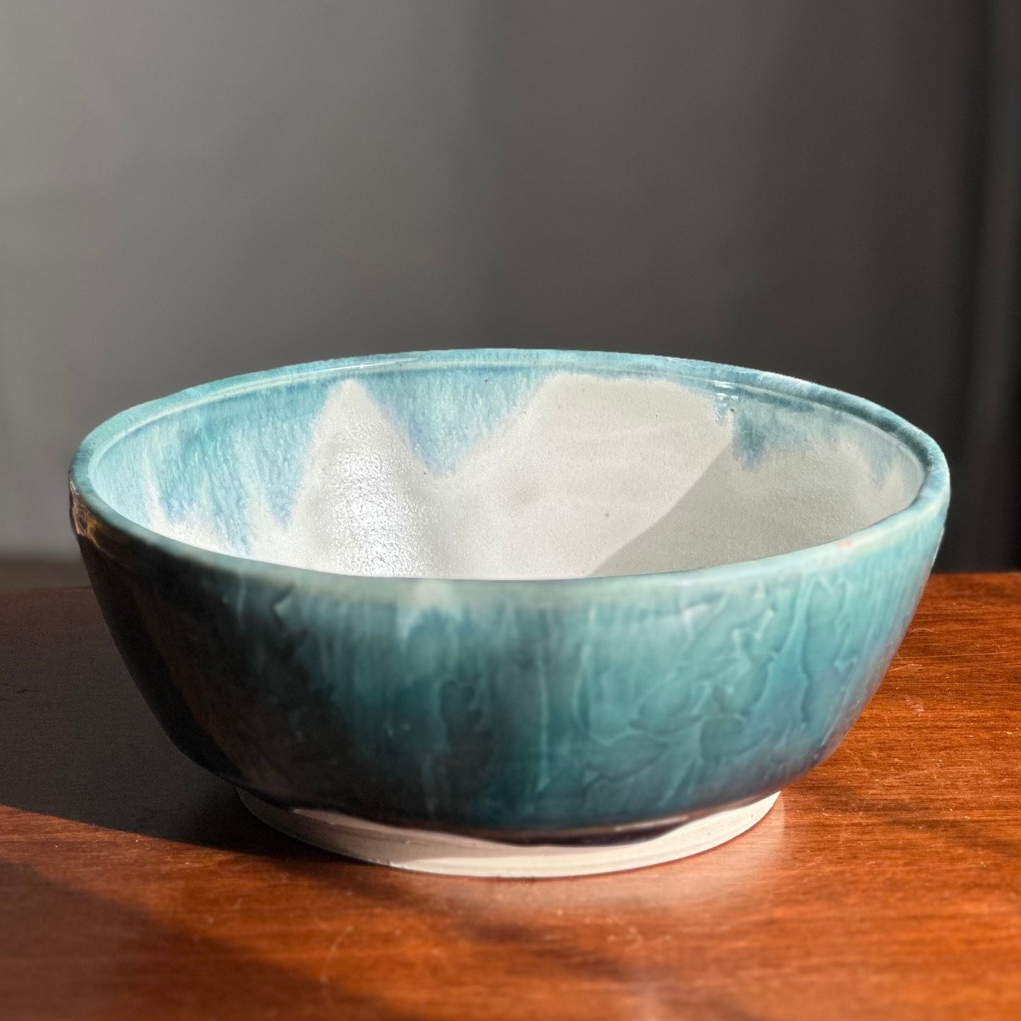 Serving Bowl Cerulean Field Bowl Blue A19