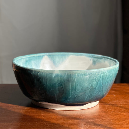 Serving Bowl Cerulean Field Bowl Blue A19