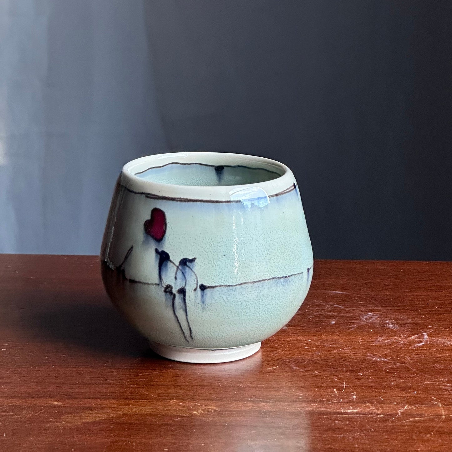 Ceramic Cup Teacup Eat Shit Bruh  Yunomi A82