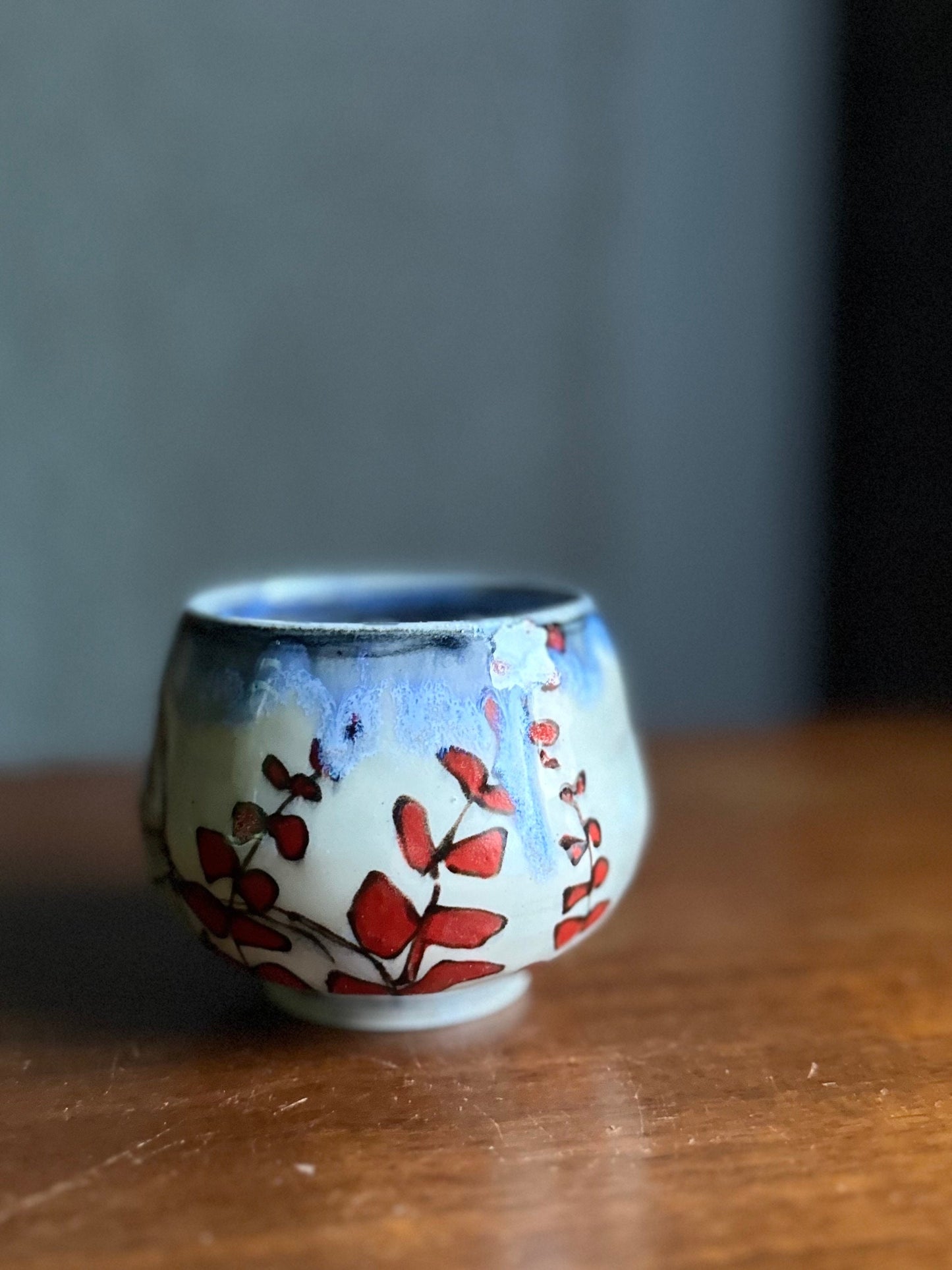 Ceramic Cup Teacup Handleless Mug Yunomi Pigeon m24j