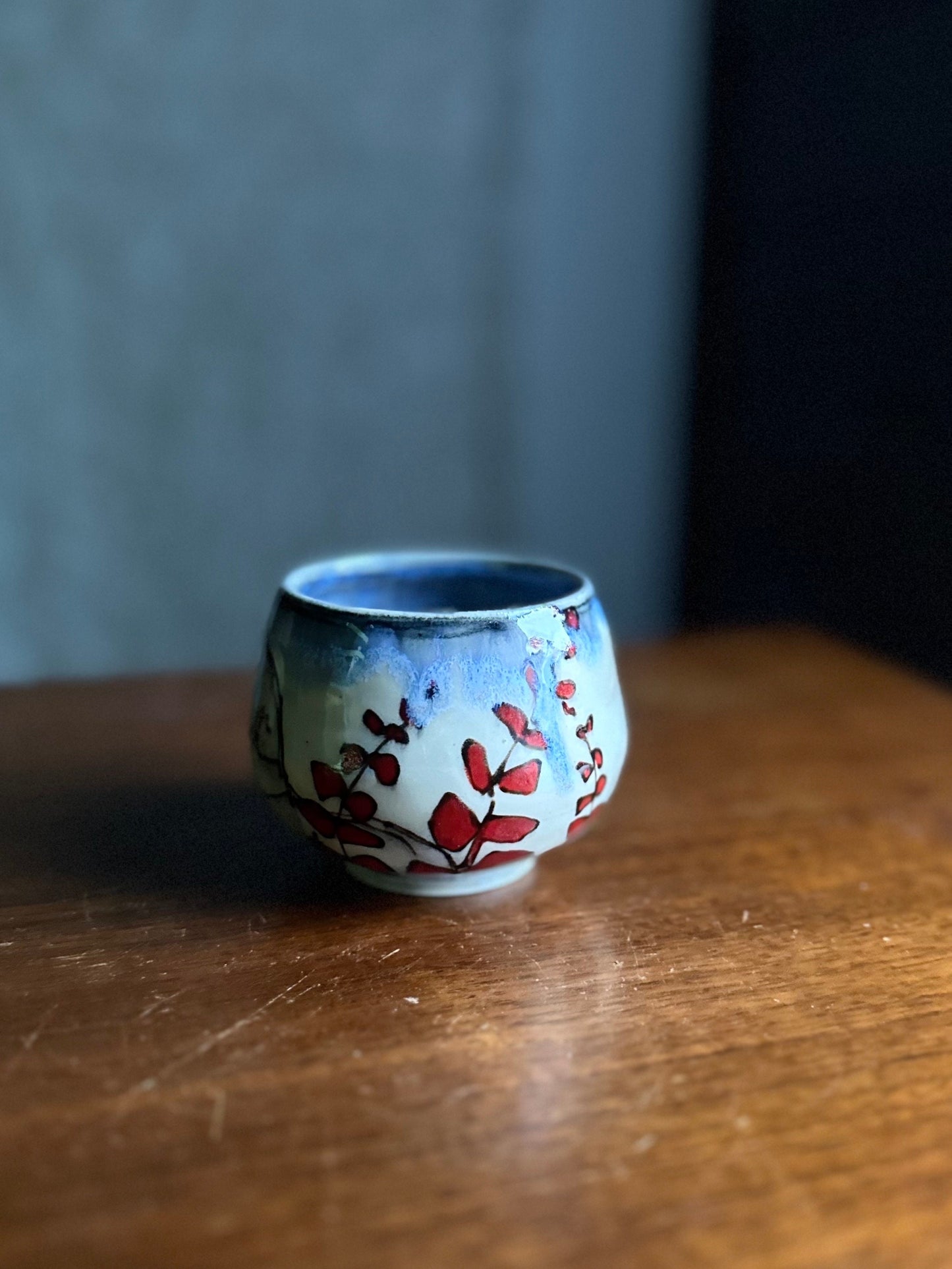 Ceramic Cup Teacup Handleless Mug Yunomi Pigeon m24j