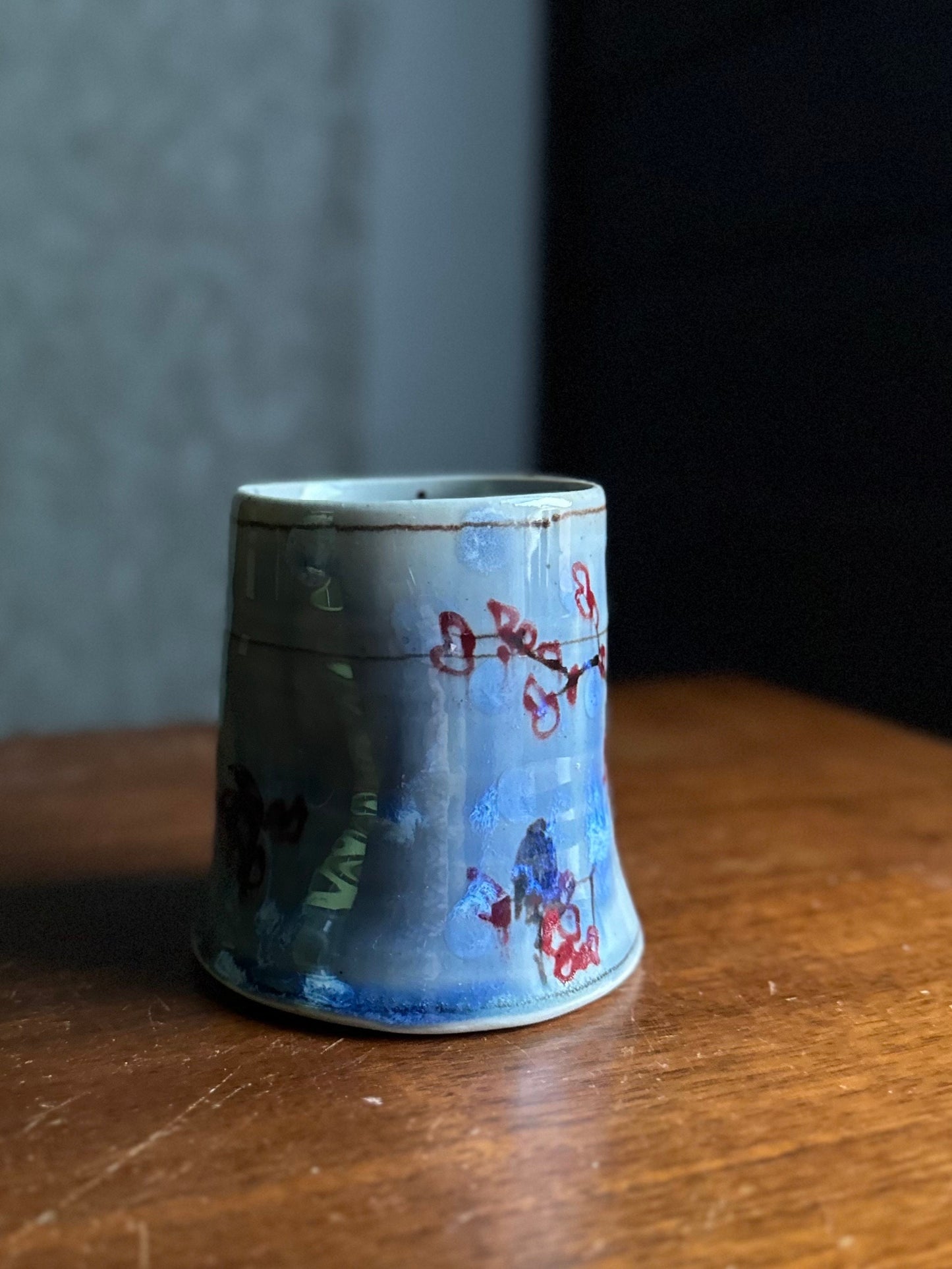 Rain and Cherry Blossom Mug Cup Sipper MM24i